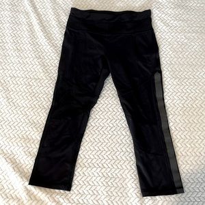Lululemon black running pants.